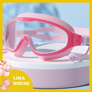 Kính bơi trẻ em ylike bám sát gương mặt, chống tràn nước, sương mờ,chống tia uv freesize