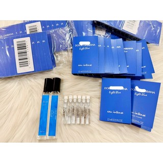 Mẫu thử nước hoa Dolce & Gabbana Light Blue Intense nam và nữ 1,5ml dạng chấm