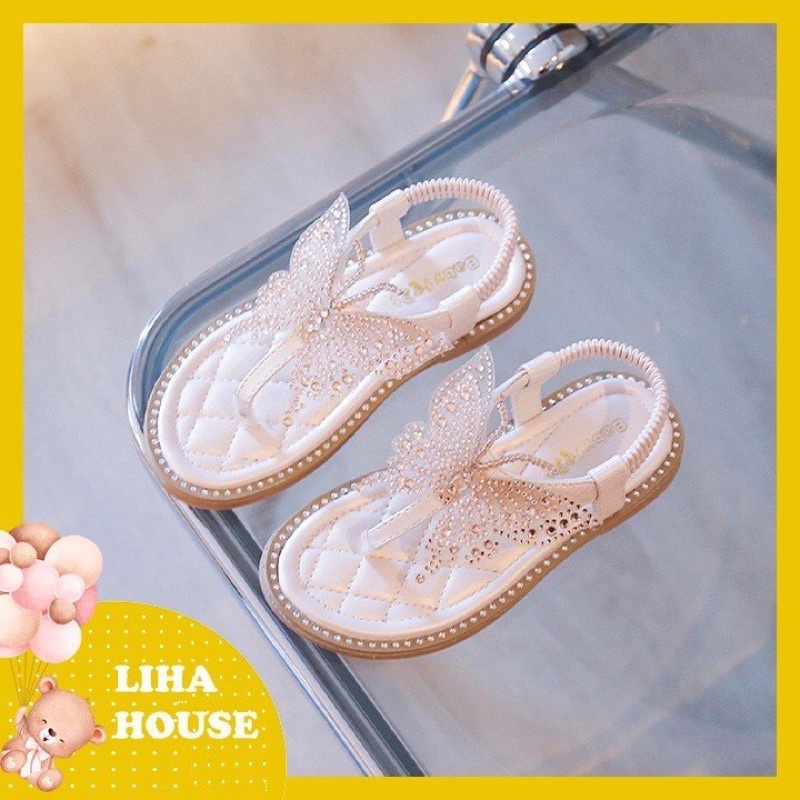 Dép Xỏ Ngón, Sandal Cho Bé Đi Học, Đi Chơi, Đi Biển Chất Da Mềm, Nhẹ, Chống Trơn Trượt Từ Size 26-37