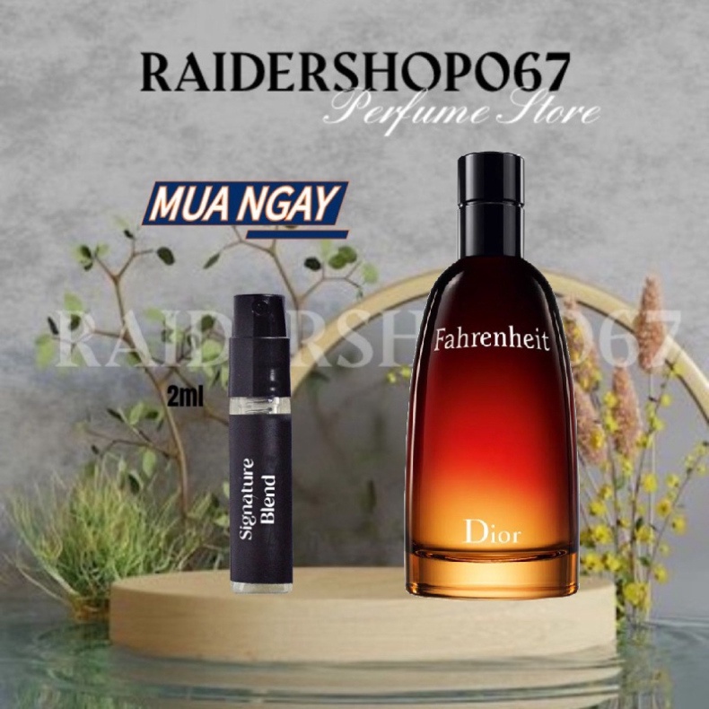 Nước hoa Christian Dior Fahrenheit