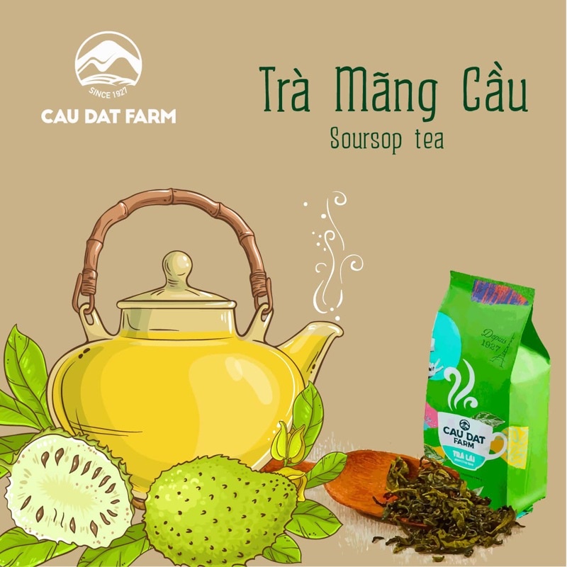 Trà Lài Cầu Đất Hộp Thiếc 100gr