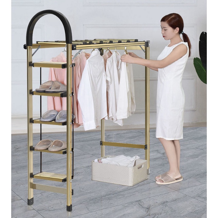Euro Home - Giàn Phơi Quần Áo và Thang Drying Ladder Hợp Kim Nhôm cao cấp | BigBuy360 - bigbuy360.vn