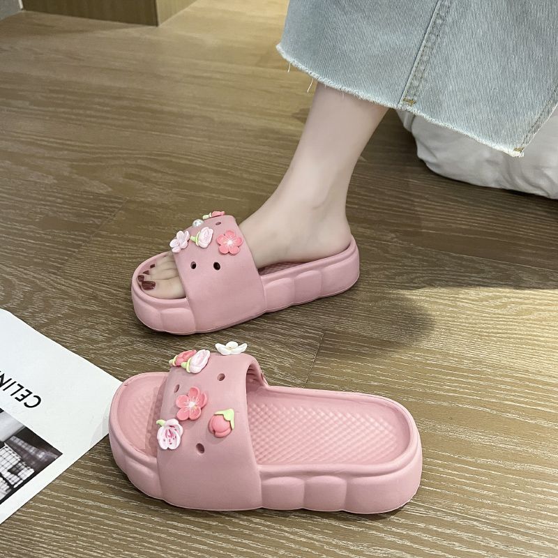 Dép Sandal Đế Mềm Dày Thời Trang Mùa Hè Dễ Phối Đồ Cho Nữ