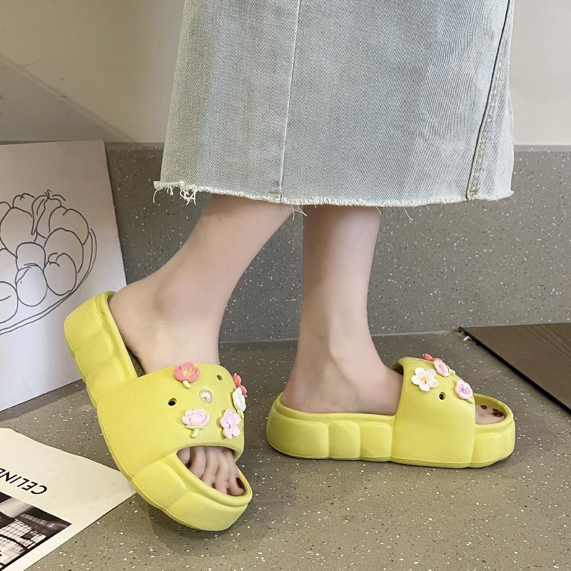 Dép Sandal Đế Mềm Dày Thời Trang Mùa Hè Dễ Phối Đồ Cho Nữ