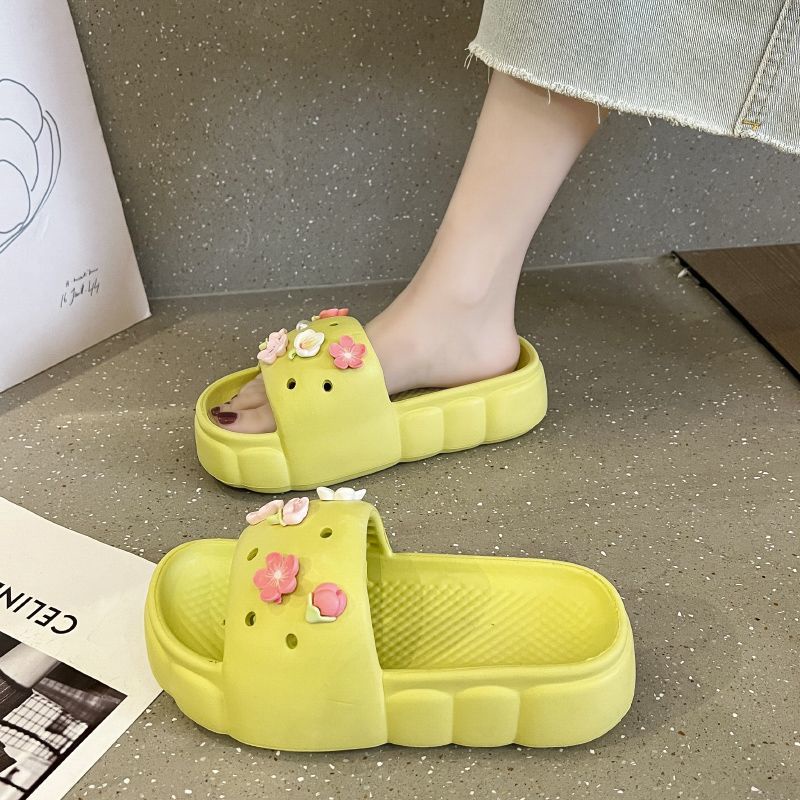 Dép Sandal Đế Mềm Dày Thời Trang Mùa Hè Dễ Phối Đồ Cho Nữ