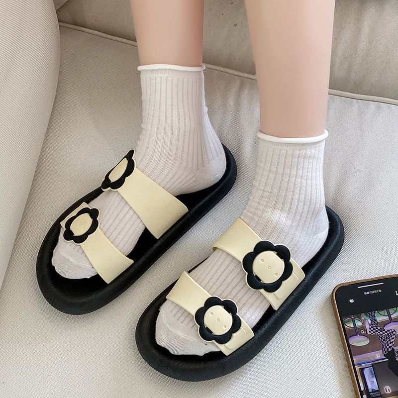 Dép Đế Mềm Dày Nhẹ Thoải Mái Thời Trang Mùa Hè Cho Nữ