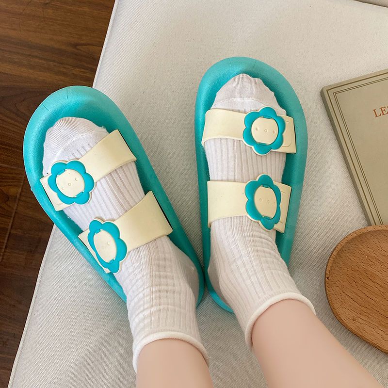 Dép Đế Mềm Dày Nhẹ Thoải Mái Thời Trang Mùa Hè Cho Nữ