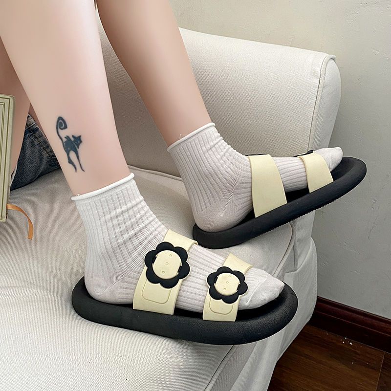 Dép Đế Mềm Dày Nhẹ Thoải Mái Thời Trang Mùa Hè Cho Nữ