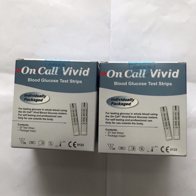 Que thử đường huyết Oncall Vivid