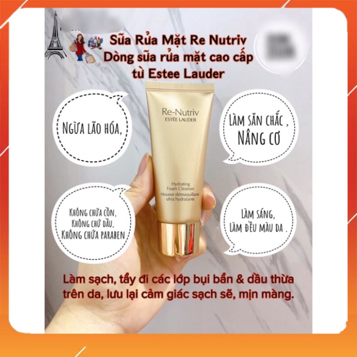 Sữa Rửa Mặt Estee Lauder Re-Nutriv Hydrating Foarm Cleanser 125ml