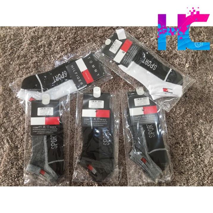 Tất Cổ Ngắn Nam Co Giãn TAT0MY - Tất Nam cotton thấm hút mồ hôi Free size - hang_chuan