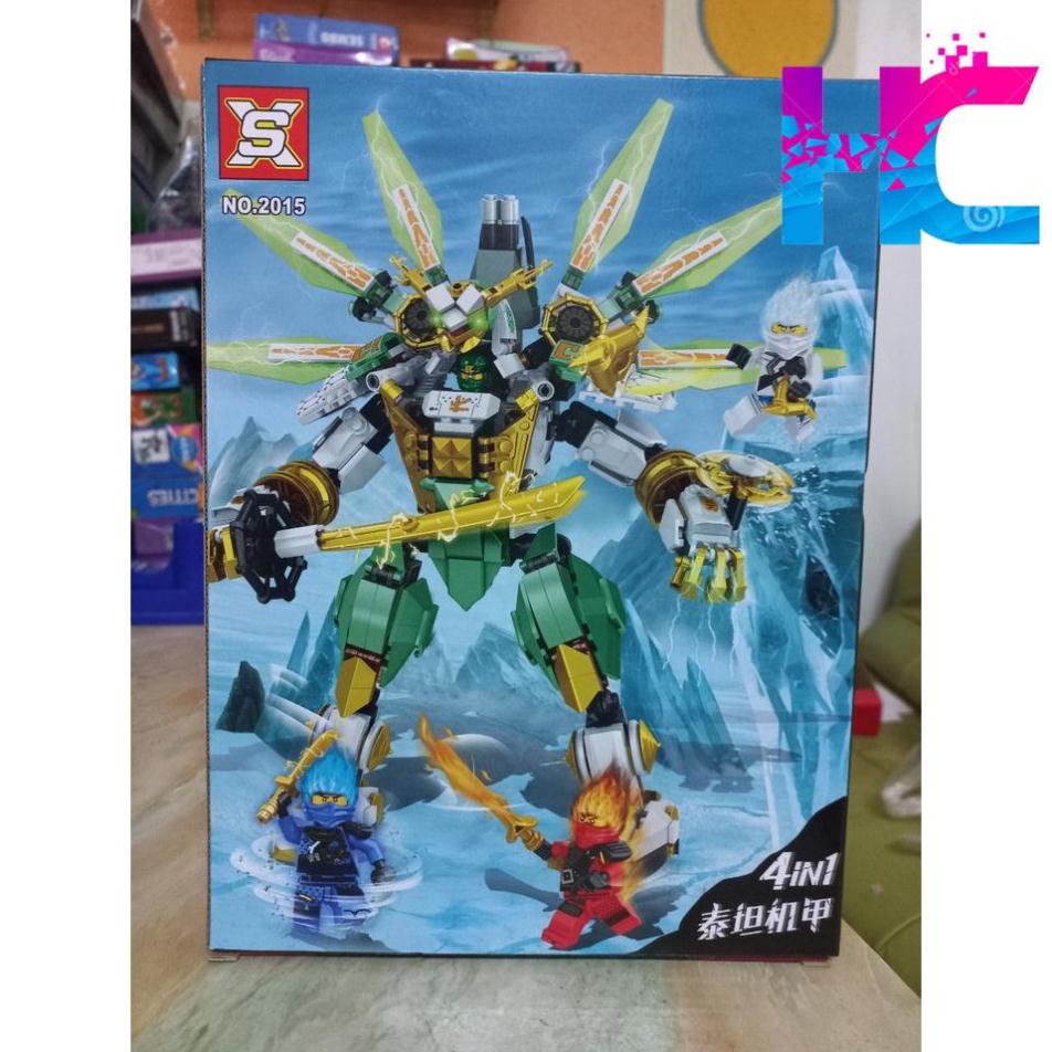 Xếp hình Ninja Các mẫu thay đổi liên tục - hang_chuan