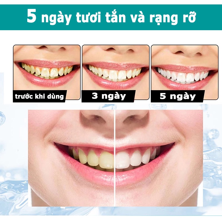 Bột trắng răng than hoạt tính trắng răng thơm miệng lấy cao răng trị hôi miệng bột kem đánh răng