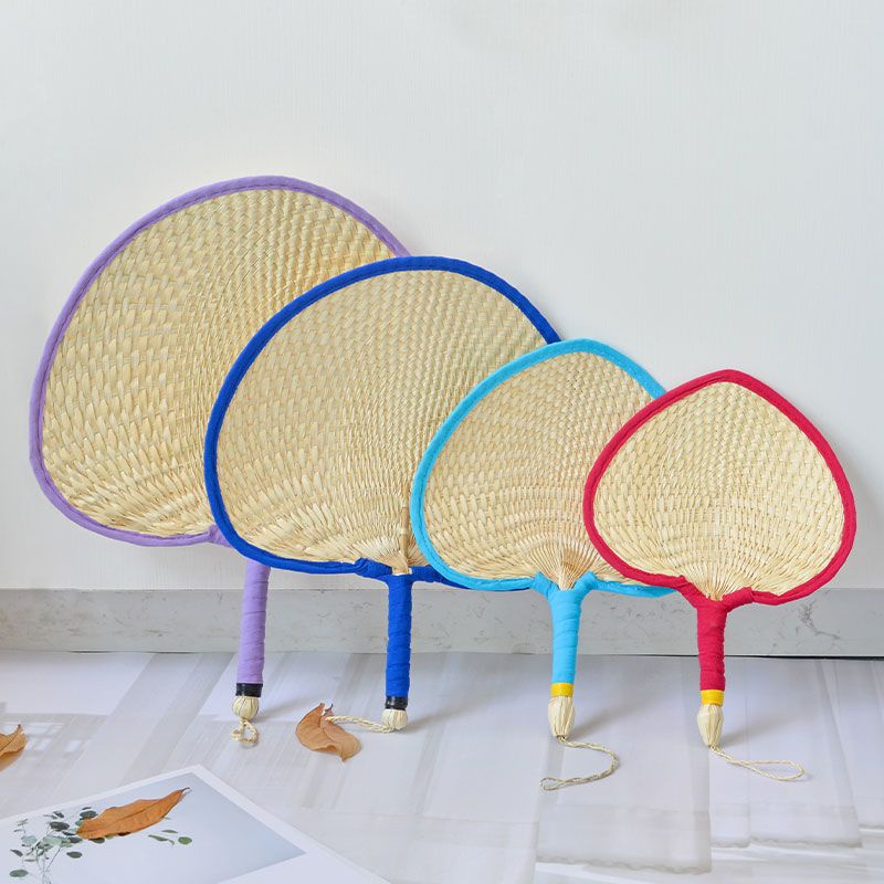 Xiaoxiangfeng Pufan Quạt Cotton Dệt Tay Quấn Em Bé Mùa Hè Lá Nâu Cổ Điển Mosqu