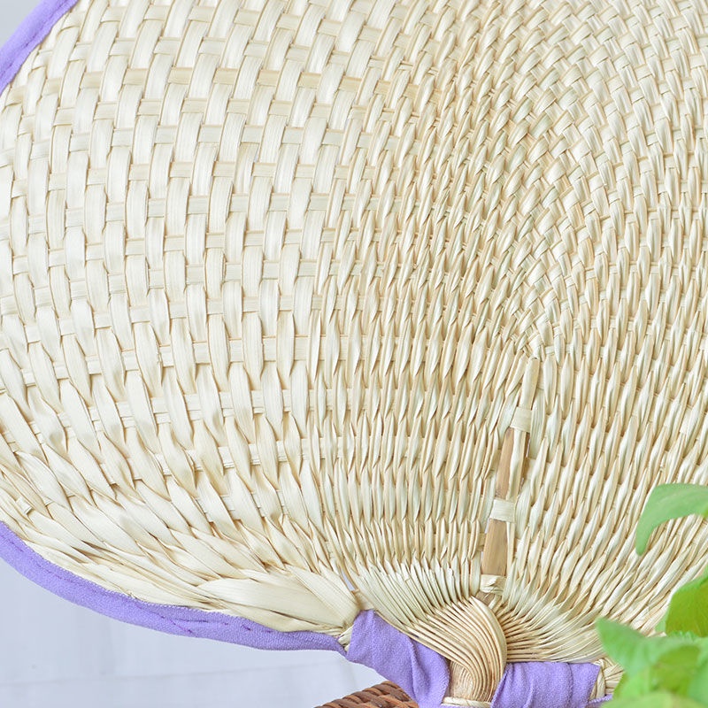 Xiaoxiangfeng Pufan Quạt Cotton Dệt Tay Quấn Em Bé Mùa Hè Lá Nâu Cổ Điển Mosqu