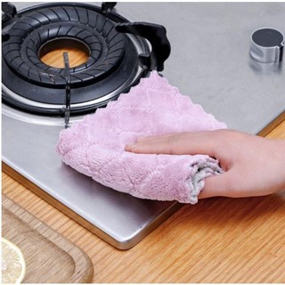 Combo 10 Khăn Lau Bếp Đa Năng 2 Mặ, Thấm Nước Tốt, Dễ Giặt Sạch, Tiết Kiệm Chi Phí (ktl04)