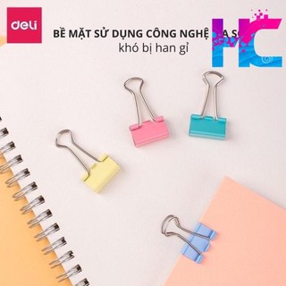 Kẹp bướm màu 15mm/19mm/25mm/32mm/41mm/51mm kẹp giấy binder clips - double clip