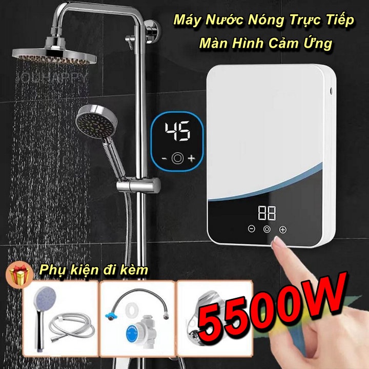 Libishop - Máy Nước Nóng Trực Tiếp dùng Sen Cây Tắm IHomie Euro cao cấp 5500w