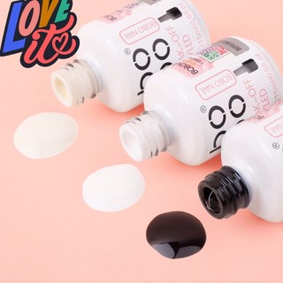Sơn gel bobo lẻ mầu đen, trắng, nước gạo, trắng sữa