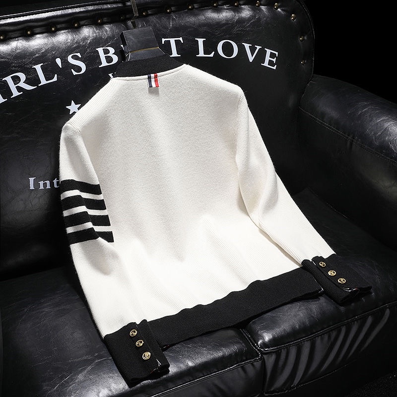 Áo khoác Cardigan, áo khoác Cardigan ThomBr Unisex THIẾT KẾ Luxury trẻ trung Cúc / Khuy nổi bật Hot Hit 2023