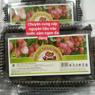 nhãn vải thiều_ nhãn đen ( nguyên liệu nấu nước sâm ngon)500gr/1ki