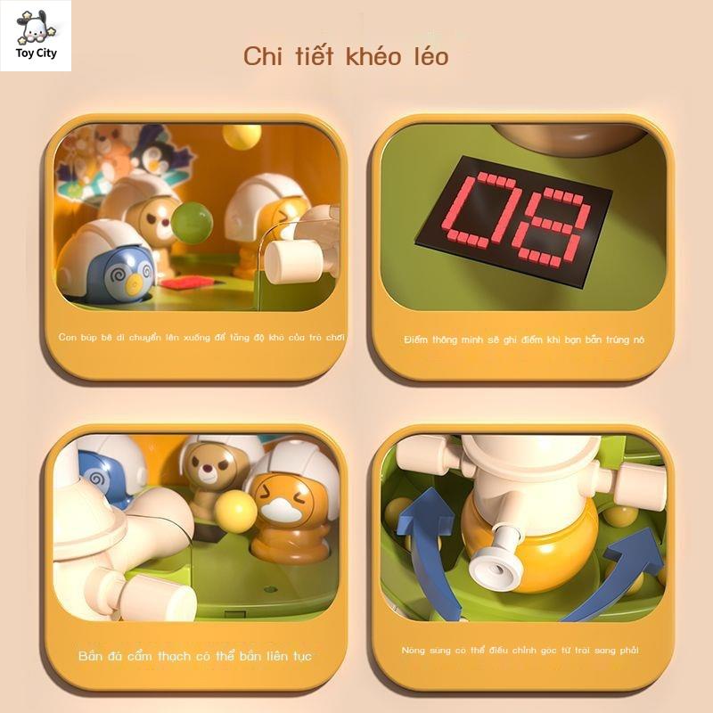 Máy trò chơi bắn súng dành cho trẻ em mới để bàn viên bi điện phóng đạn máy giải trí Quà tặng ngày của trẻ