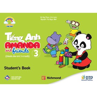 Sách - DTPbooks - Tiếng Anh Amanda and Friends 3 - Student's book