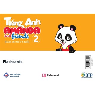 Sách - DTPbooks - Tiếng Anh Amanda and Friends 2 Flashcards