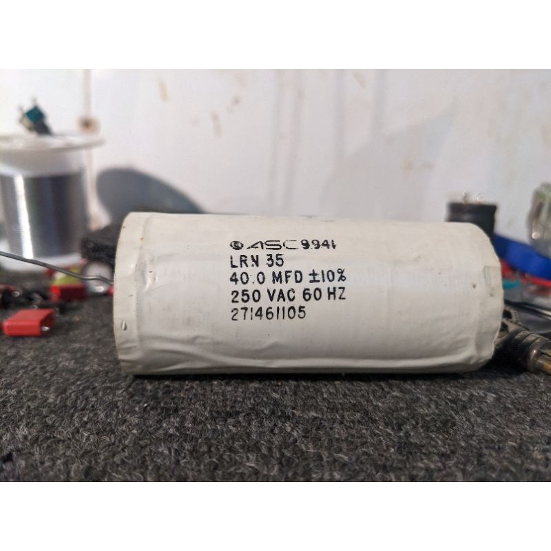 Tụ Film ASC 40uf 250v tháo máy