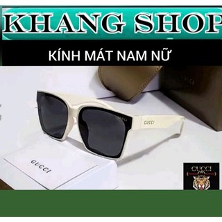 Kính mát nam nữ thời trang form vuông, tròng chống tia UV, kiểu dáng kính mang phong cách hàn quốc
