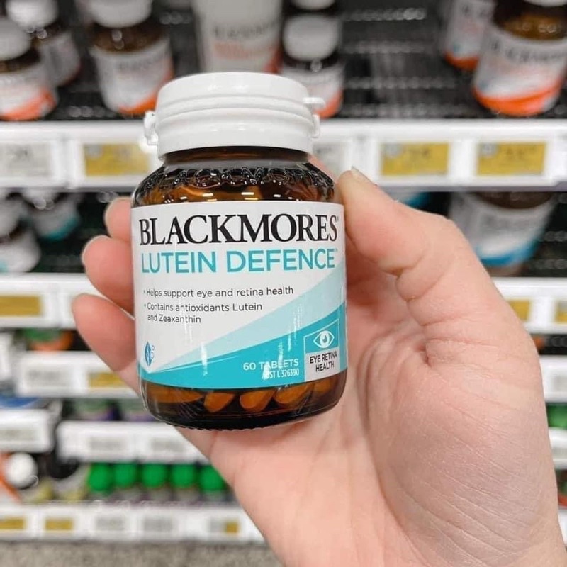 Viên bổ mắt Lutein Blackmores Úc 60v hỗ trợ các vấn đề về mắt
