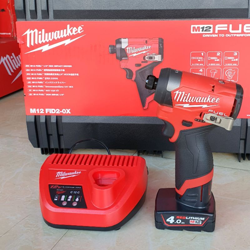 Máy vặn vít Milwaukee M12 FID2-0 (Milwaukee 3453 Gen 3 mới nhất)