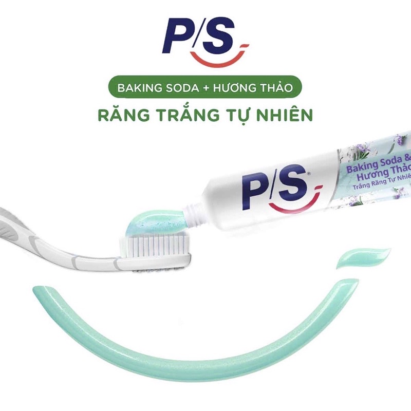 Kem Đánh Răng P/S Bảo Vệ 123 Baking Soda- Hương Thảo/ Than Hoạt Tính/ Muối Hồng 230g