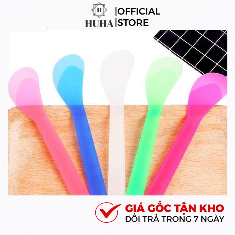 Que Nhựa Dùng Trong Spa, Muỗng Lấy Kem HUHA