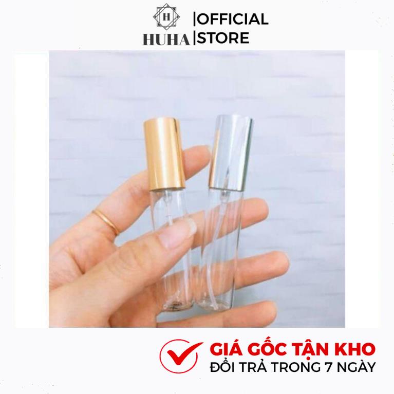 Vỏ Chai Lọ Chiết Nước Hoa Thủy Tinh 5ml,10ml Đựng Dầu Thơm HUHA