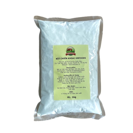 Bột Chiên Giòn Khoai Tây Lắc, Khoai Lang Lắc gói 1kg