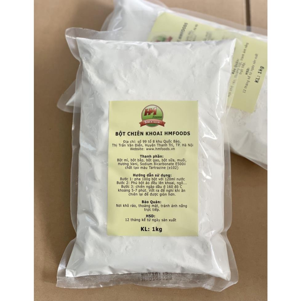 Bột Chiên Giòn Khoai Tây Lắc, Khoai Lang Lắc gói 1kg