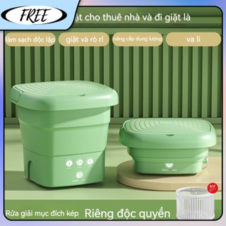 FREE máy giặt mini tự động máy giặt mini Máy Tự Động gấp gọn Giặt Gấp Gọn Khử Khuẩn Bằng Ánh Sáng Xanh H2A3002