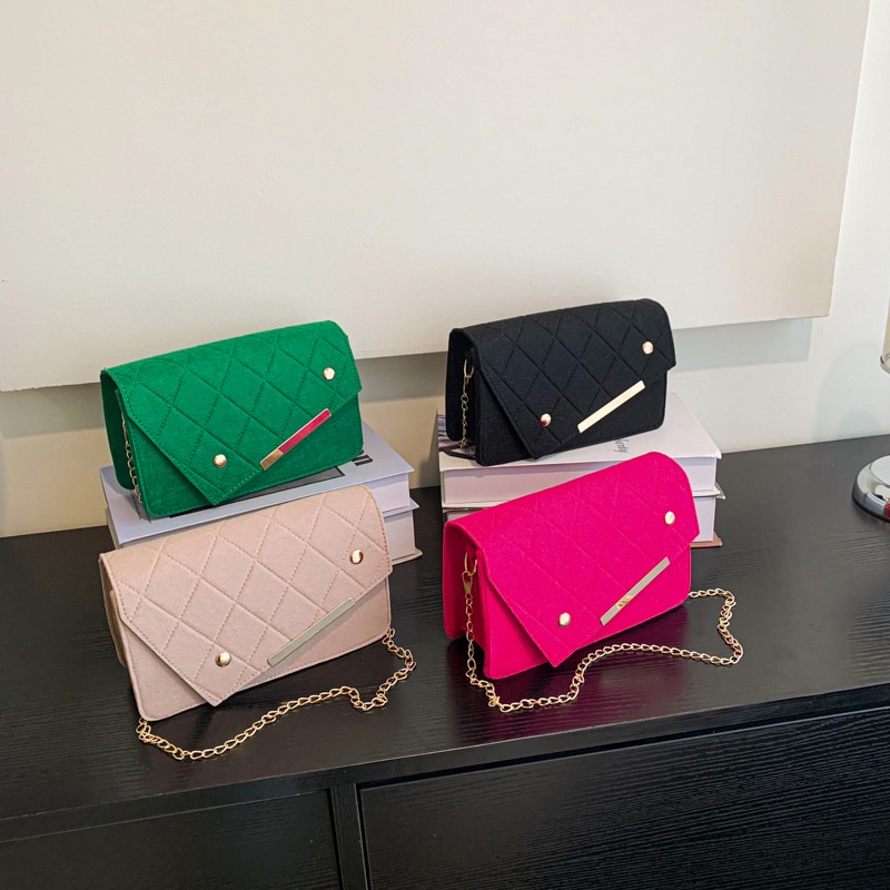 Túi Đeo Chéo Nhỏ Hình Thoi Phong Cách Mới 2023 Cho Nữ