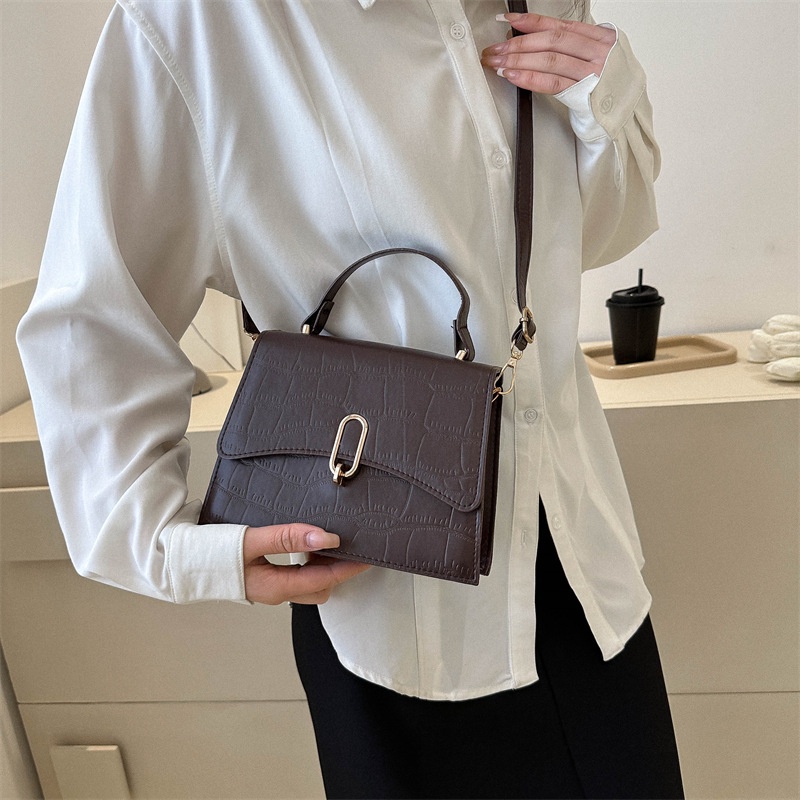 Túi Xách Đeo Vai Hình Vuông Cỡ Nhỏ Phong Cách Retro Thời Trang Mùa Xuân 2023 Cho Nữ