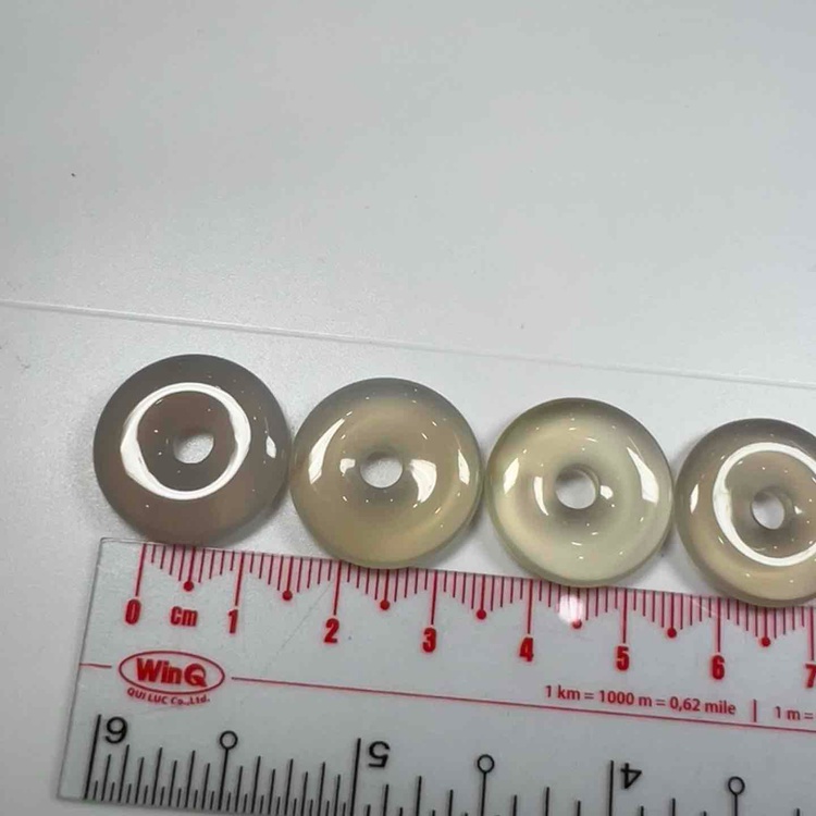 333D- GIÁ MỘT CÁI MÃ NÃO ĐỒNG ĐIẾU TRẮNG ( THIÊN NHIÊN)