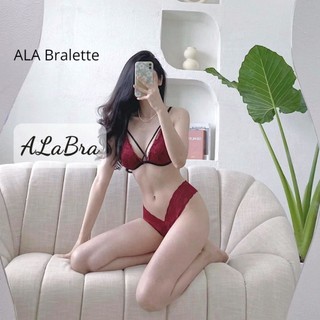 Đồ lót nữ thiết kế cao cấp chất liệu vải ren thoáng mát không gọng ALA BRALETTE