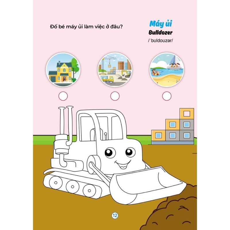 Sách- Tô Màu Phát Triển Trí Thông Minh Cho Bé Từ 2-6 Tuổi