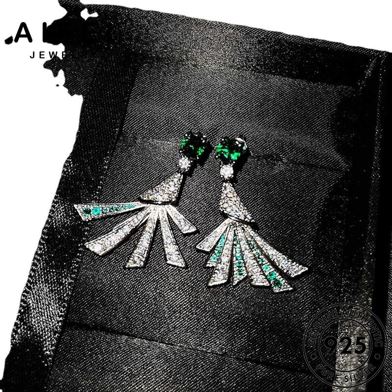 AIFEI JEWELRY quốc Thời khuyên nữ tai vực 925 thời nguyên bảo sức bông vành tua thật hàn kiện xỏ tròn trang bản lĩnh phụ lục bạc ngọc E820