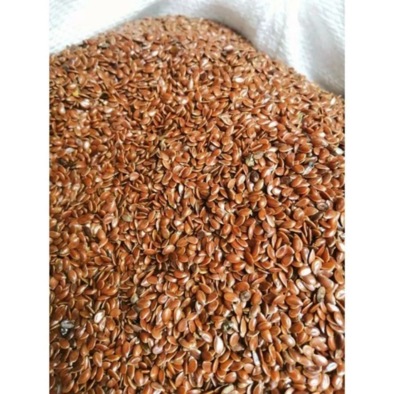 (1 kg)hạt lanh nâu hữu cơ sạch canada ăn kiêng,ủ tóc làm đẹp..