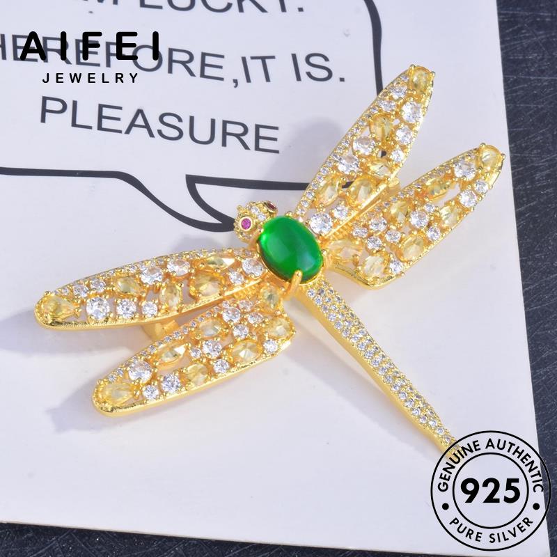 AIFEI JEWELRY cương bạc bông moissanite nữ kiện thời bươm quốc bản vàng 925 trang thật phụ tròn kim Thời sức tua bướm nguyên tai khuyên vành xỏ hàn E1050