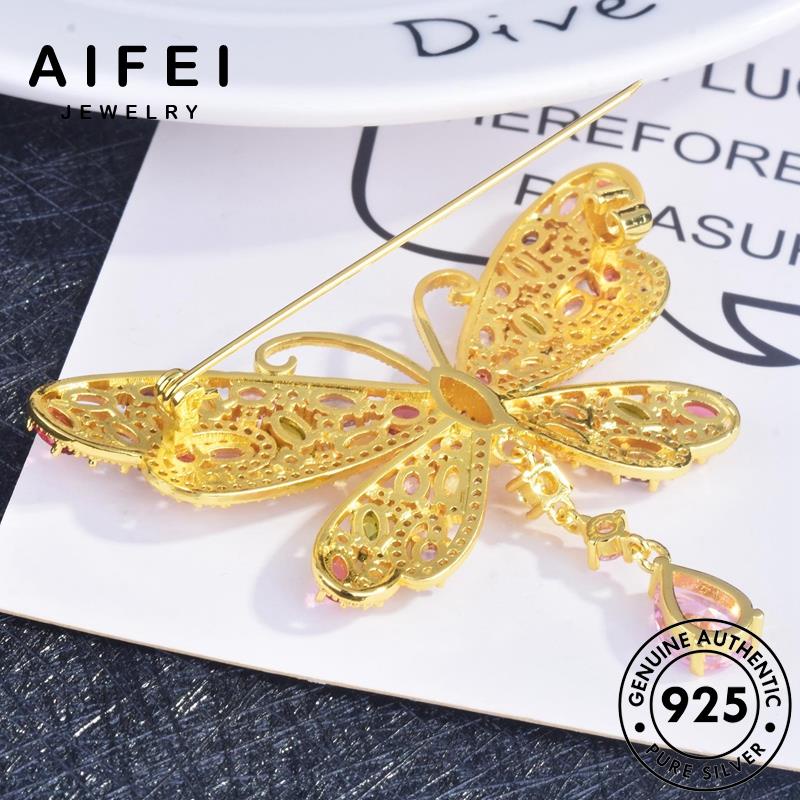 AIFEI JEWELRY cương bạc bông moissanite nữ kiện thời bươm quốc bản vàng 925 trang thật phụ tròn kim Thời sức tua bướm nguyên tai khuyên vành xỏ hàn E1050