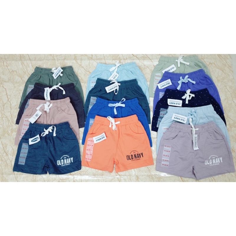 QT 105 - QUẦN SHORT THUN OLD NAVY BÉ TRAI 1-5 TUỔI - XUHASHOPBABY