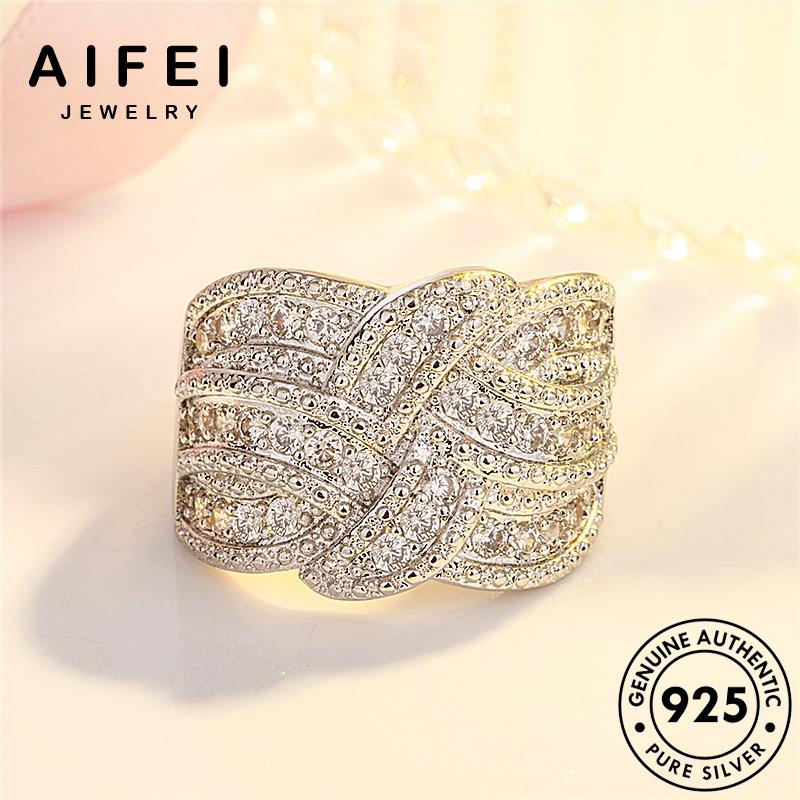 Nhẫn Bạc 925 Dạng Xoắn Đính Đá Sang Trọng R349