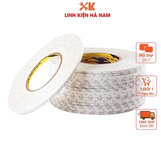 Băng keo chịu nhiệt 2 mặt 3M - Keo dán tản nhiệt linh kiện điện tử 2 mặt, băng dính điện.